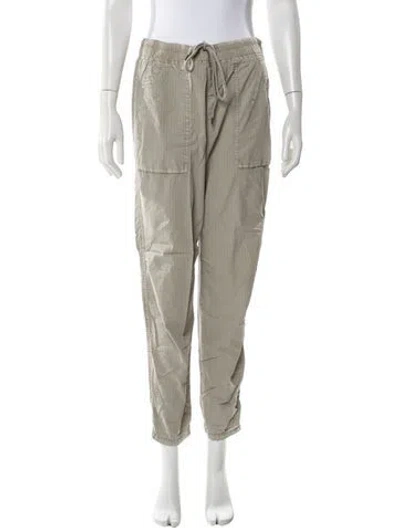 Pre-owned James Perse Skinny Leg Pants In Neutral