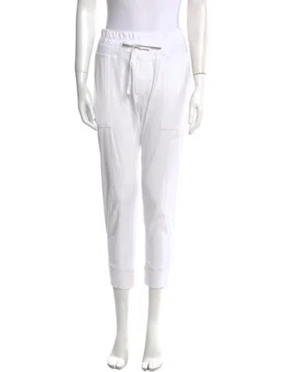 Pre-owned James Perse Skinny Leg Pants In White