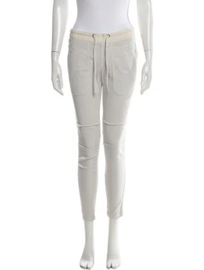 Pre-owned James Perse Skinny Leg Pants In White
