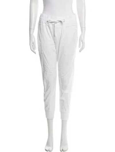 Pre-owned James Perse Skinny Leg Pants In White