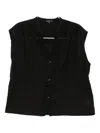 James Perse Sleeveless Shirt In Black