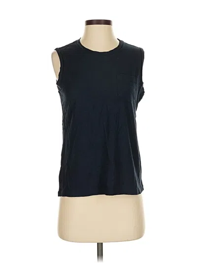 Pre-owned James Perse Sleeveless T-shirt In Black
