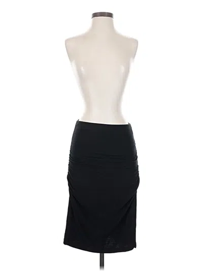 Pre-owned James Perse Sleeveless Top Black Strapless Neckline Tops