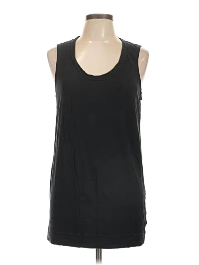 Pre-owned James Perse Sleeveless T-shirt In Black