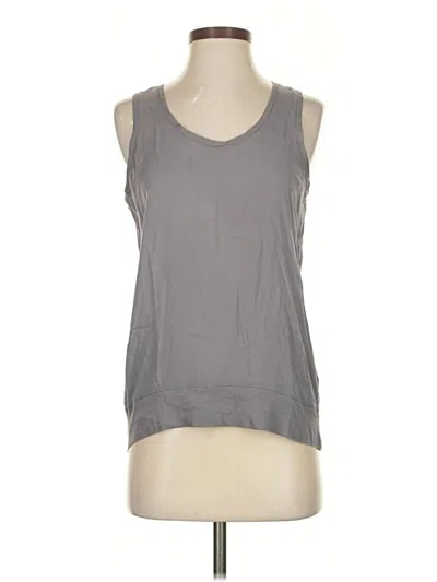 Pre-owned James Perse Sleeveless T-shirt In Gray