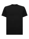 James Perse Black Cotton T-shirt In Black