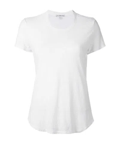 James Perse Slim T-shirt In White