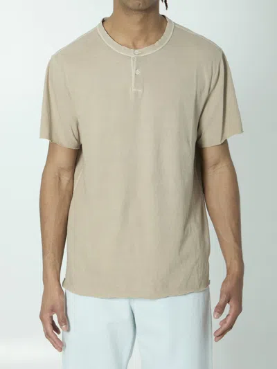 James Perse Slub Jersey T-shirt In Neutral