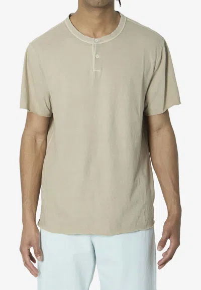 James Perse Slub Jersey T-shirt In Neutral