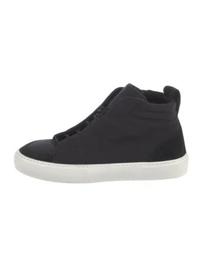 Pre-owned James Perse Sneakers In Black