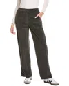 James Perse Soft Corduroy Panel Pant In Gray