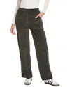 James Perse Soft Corduroy Panel Pant In Gray