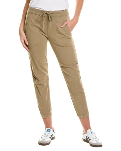 James Perse Soft Drape Utility Pant In Brown