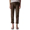 JAMES PERSE SOFT DRAPE UTILITY PANT IN SMOKY GREEN PIGMENT