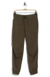 James Perse Soft Drape Utility Pants In Brown