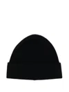 James Perse Solid Beanie In Black