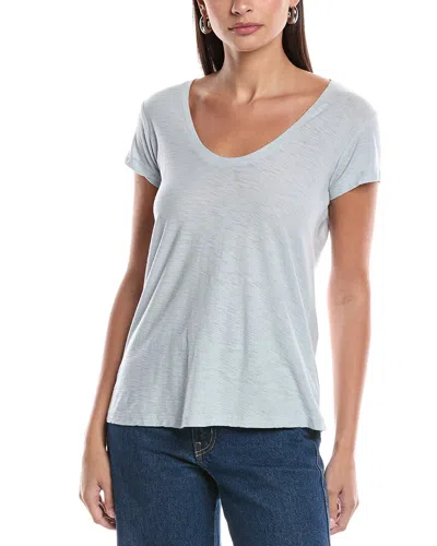 James Perse Solid T-shirt In Gray
