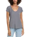 James Perse Solid T-shirt In Gray