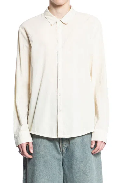 James Perse Standard Long Sleeved Shirt In Beige