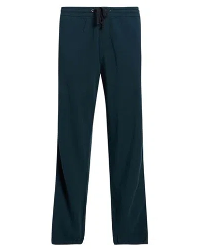James Perse Standard Man Pants Dark Green Size 3 Cotton In Blue