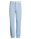 James Perse Standard Man Pants Light Blue Size 4 Supima, Polyamide, Lyocell In Blue