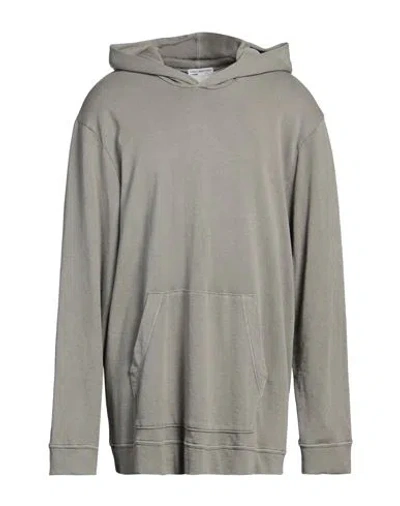 James Perse Standard Man Sweatshirt Khaki Size 5 Supima In Beige