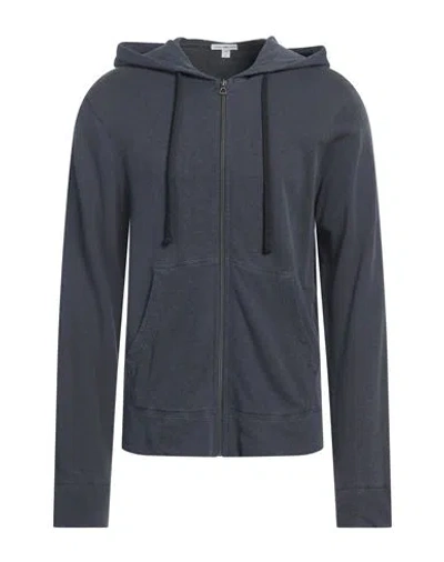 James Perse Standard Man Sweatshirt Navy Size 5 Supima