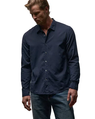 James Perse Clean Finish Jersey Shirt In Blue