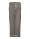 James Perse Trousers In Grey