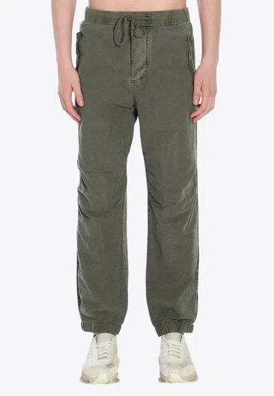 James Perse Straight-leg Cargo Pants In Green