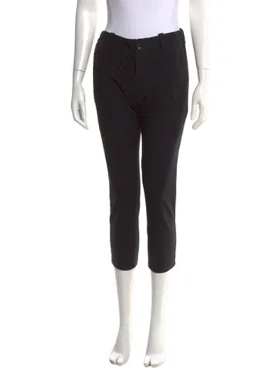 Pre-owned James Perse Straight Leg Pants In Black