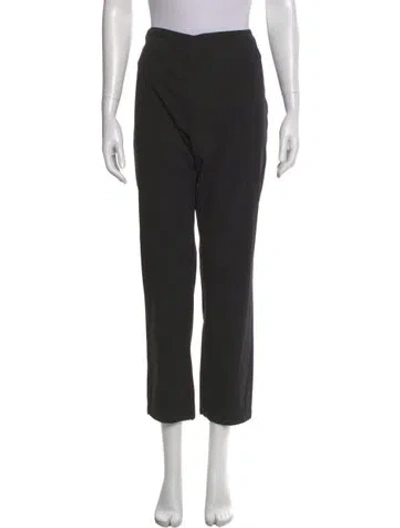 Pre-owned James Perse Straight Leg Pants In Black