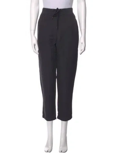 Pre-owned James Perse Straight Leg Pants In Black