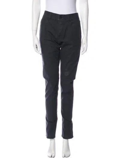 Pre-owned James Perse Straight Leg Pants In Black