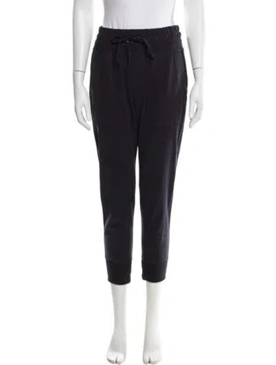 Pre-owned James Perse Straight Leg Pants In Black