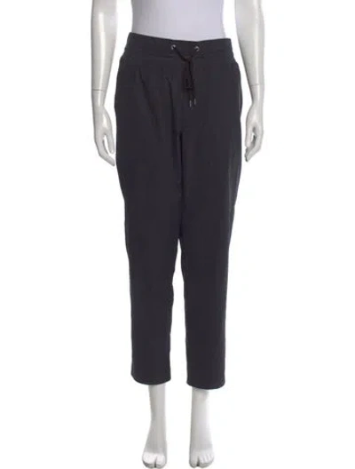 Pre-owned James Perse Straight Leg Pants In Black
