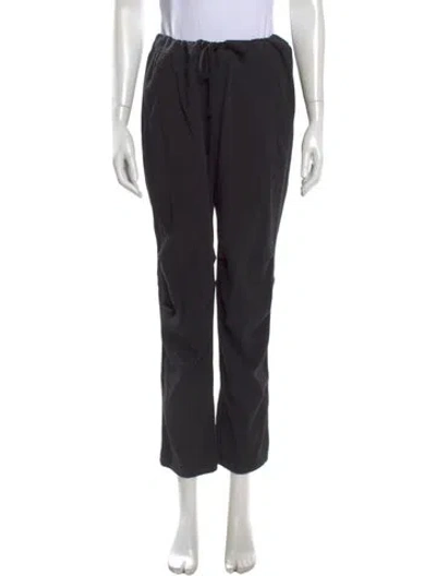 Pre-owned James Perse Straight Leg Pants In Black