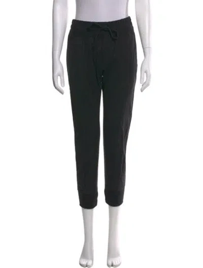Pre-owned James Perse Straight Leg Pants In Black