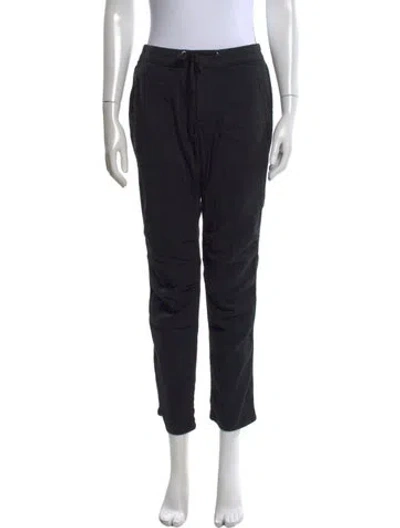 Pre-owned James Perse Straight Leg Pants In Black