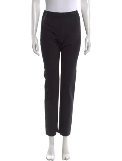 Pre-owned James Perse Straight Leg Pants In Black