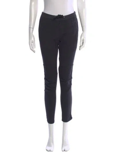 Pre-owned James Perse Straight Leg Pants In Black