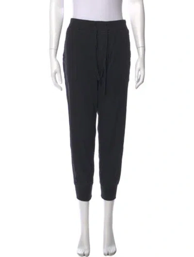Pre-owned James Perse Straight Leg Pants In Black