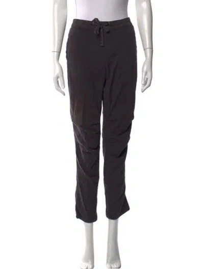 Pre-owned James Perse Straight Leg Pants In Black