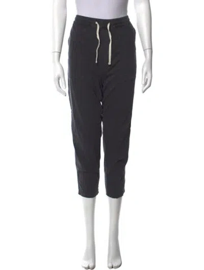 Pre-owned James Perse Straight Leg Pants In Black