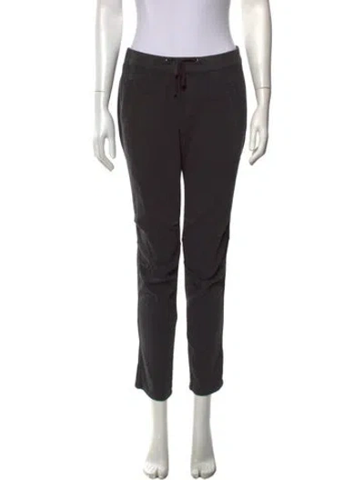 Pre-owned James Perse Straight Leg Pants In Black
