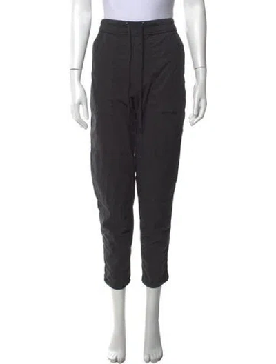 Pre-owned James Perse Straight Leg Pants In Black