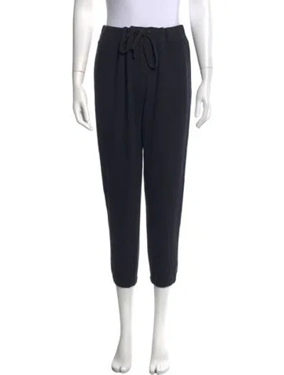 Pre-owned James Perse Straight Leg Pants In Black