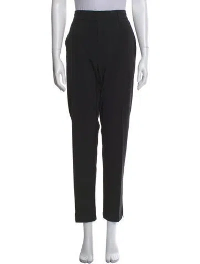 Pre-owned James Perse Straight Leg Pants In Black