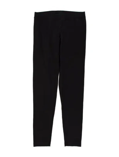 Pre-owned James Perse Straight Leg Pants In Black