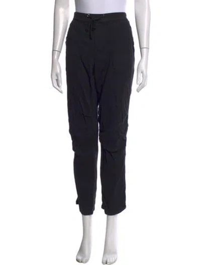 Pre-owned James Perse Straight Leg Pants In Black